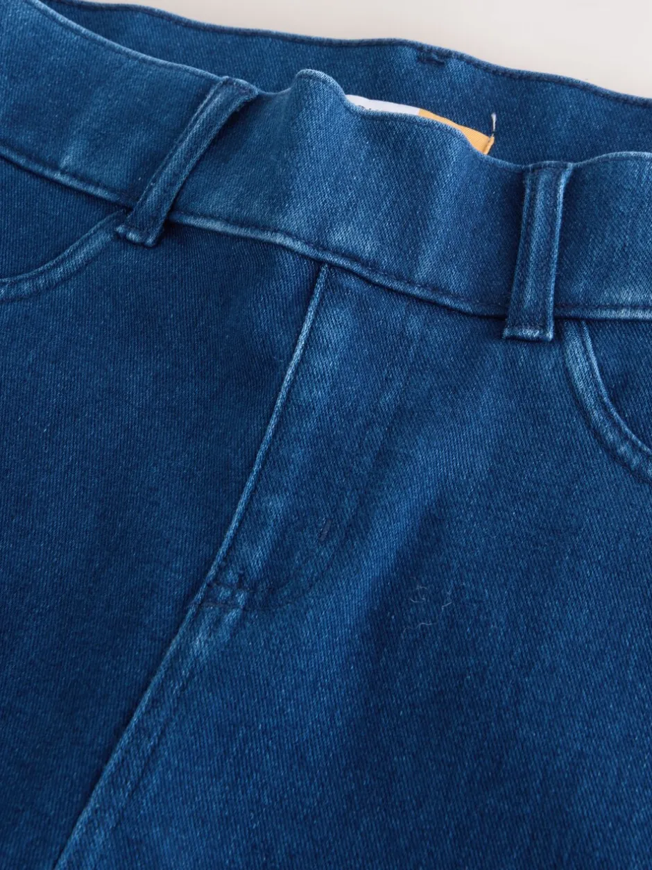 Leggings En Joggingbroeken*Next Blauw/Zwart - Set van 2 lange jersey denim bootcut leggings