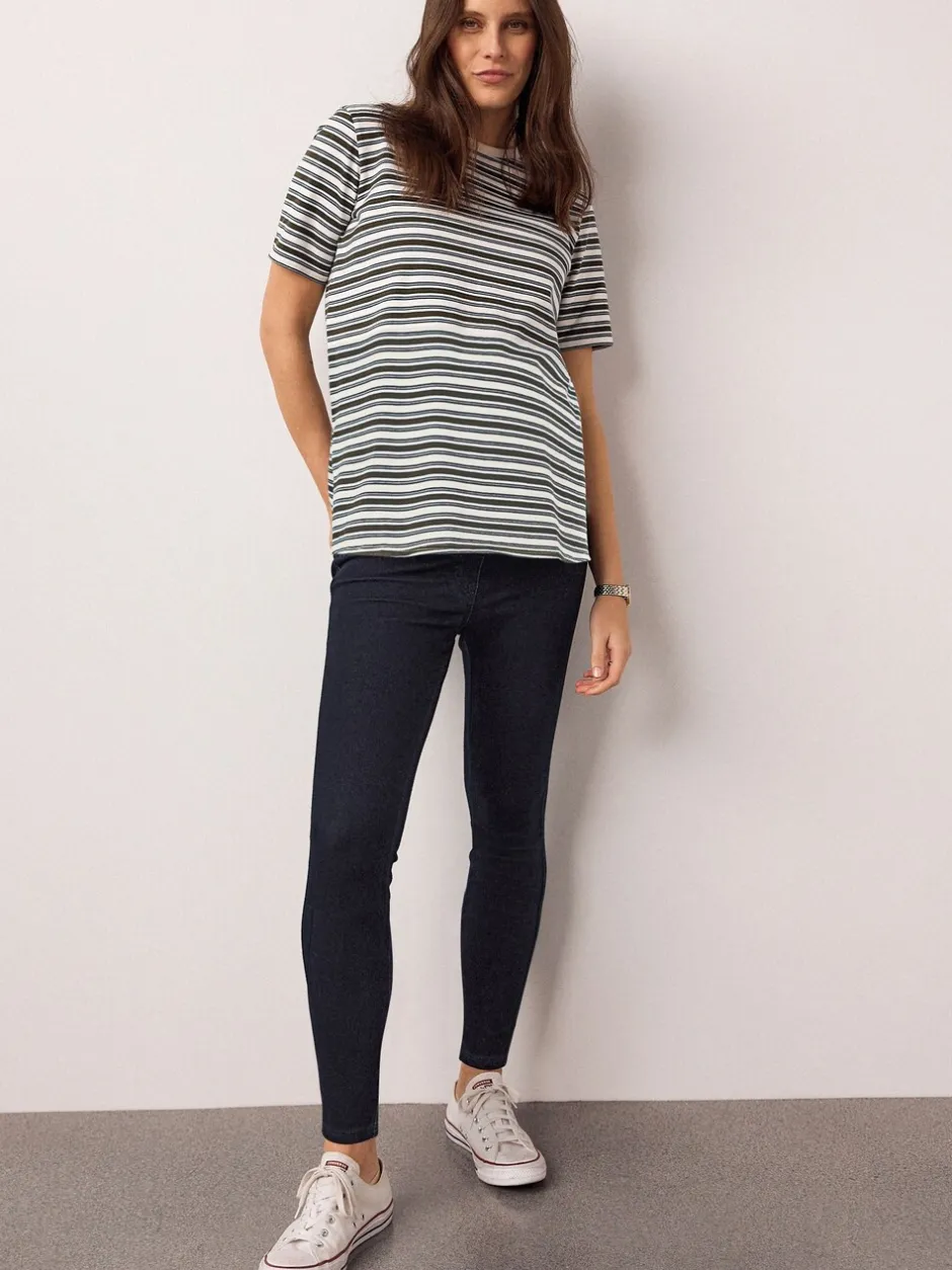 Leggings En Joggingbroeken|Moederschap|Next Blauw/Zwart - Verpakking van 2 denim zwangerschapsjeggings