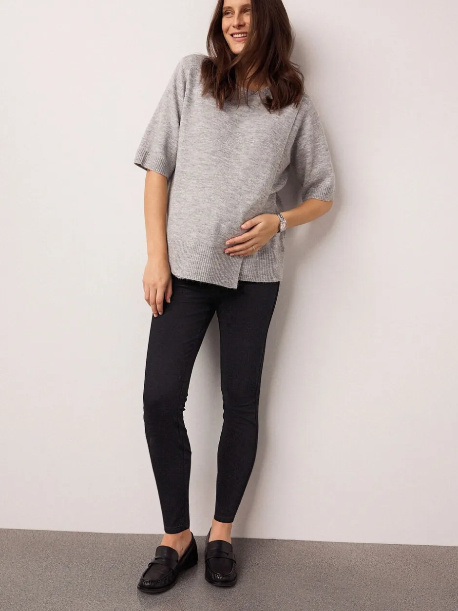 Leggings En Joggingbroeken|Moederschap|Next Blauw/Zwart - Verpakking van 2 denim zwangerschapsjeggings