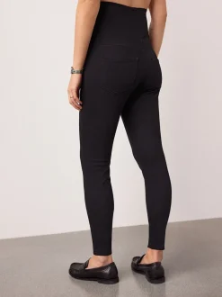 Leggings En Joggingbroeken|Moederschap|Next Blauw/Zwart - Verpakking van 2 denim zwangerschapsjeggings