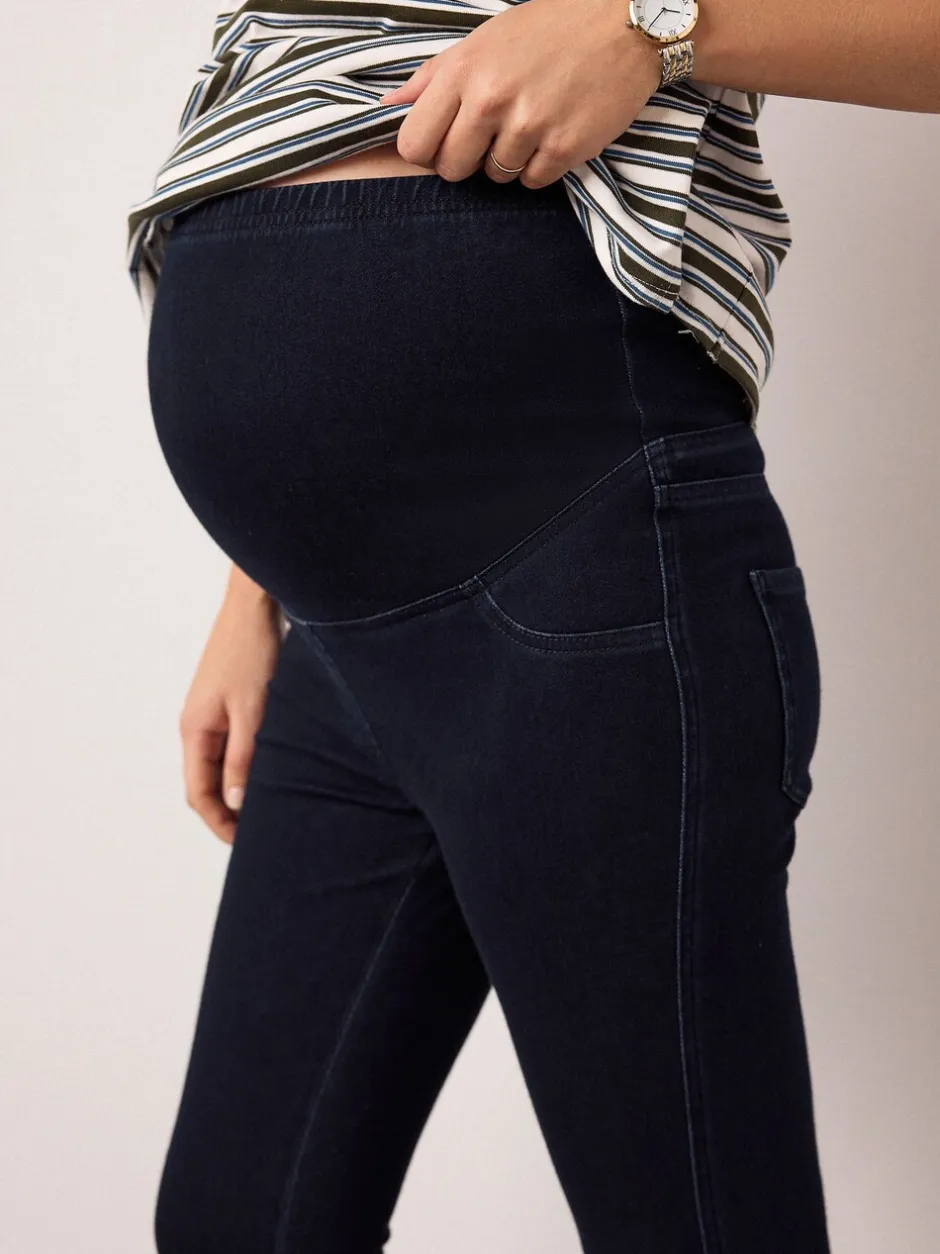 Leggings En Joggingbroeken|Moederschap|Next Blauw/Zwart - Verpakking van 2 denim zwangerschapsjeggings