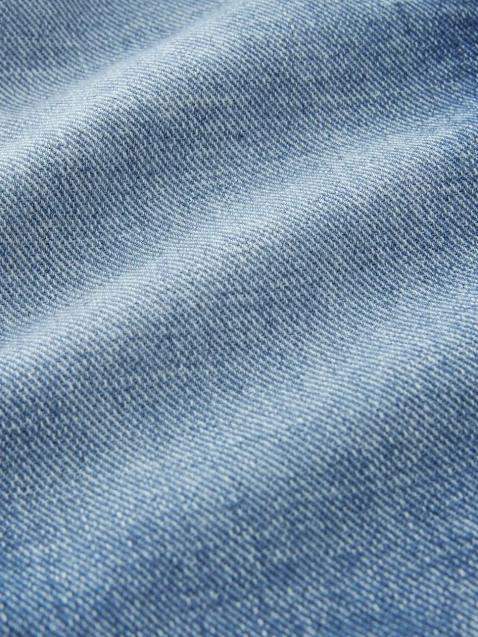 Shorts*Next - Bermuda denim shorts met elastische taille verpakking van 2 (3 - 16 jr) Bleek/middenblauw