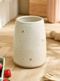 Keukenopslag*Next Bloemen keramische gebruiksvoorwerppot