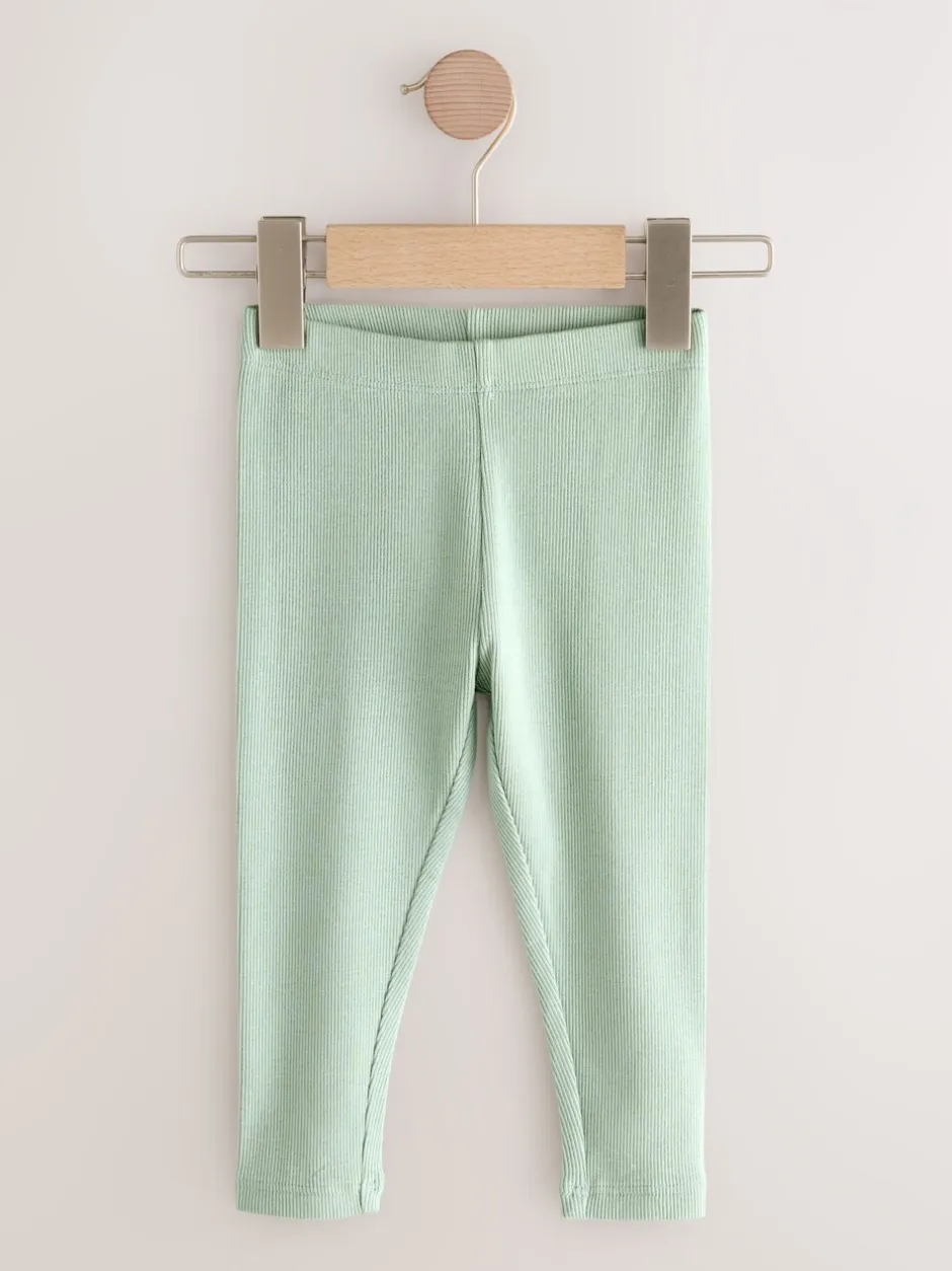 Broeken En Leggings*Next - Verpakking van 5 geribbelde Leggings (3mnd -7jr) Bloemenmotief