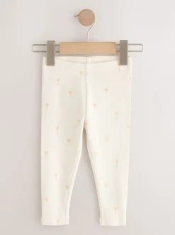Broeken En Leggings*Next - Verpakking van 5 geribbelde Leggings (3mnd -7jr) Bloemenmotief