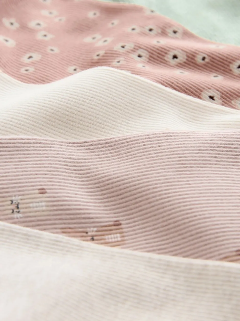 Broeken En Leggings*Next - Verpakking van 5 geribbelde Leggings (3mnd -7jr) Bloemenmotief