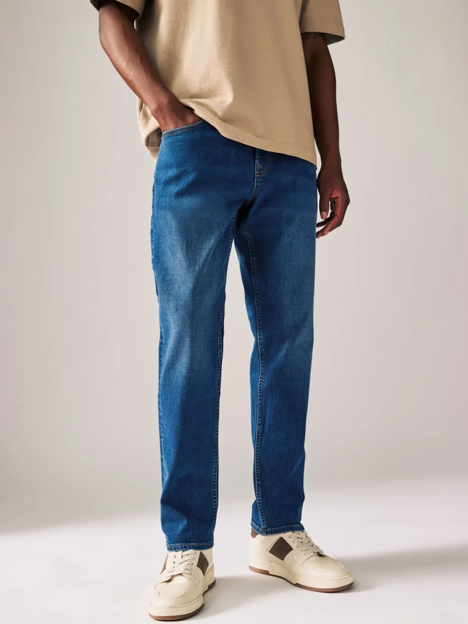 Jeans*Next Blue Authentic - Enkele - Slim fit klassieke stretchy jeans