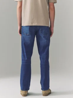 Jeans|Next Blue Authentic - Rechte, klassieke jeans met stretch