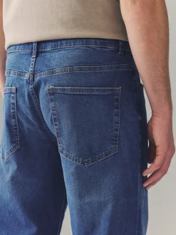 Jeans|Next Blue Authentic - Rechte, klassieke jeans met stretch