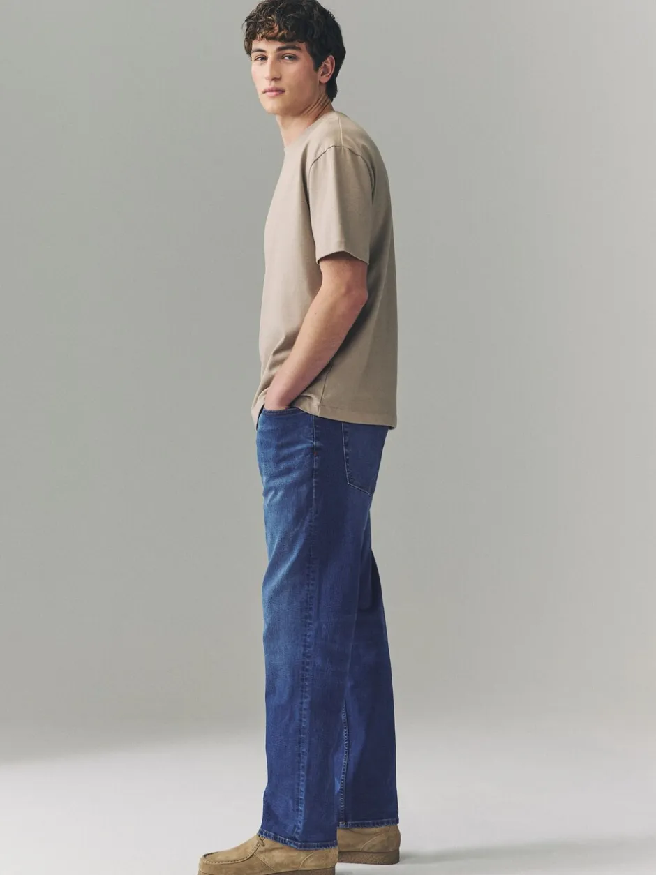 Jeans|Next Blue Authentic - Rechte, klassieke jeans met stretch
