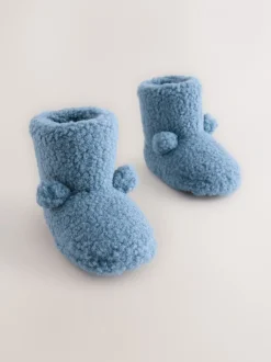 Pantoffels*Next Blue Borg - Cosy Bear Slipper Boots