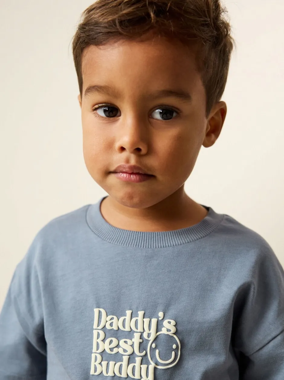 Tops|T-Shirts*Next Blue Daddy's Best Buddy - Short Sleeve Small Graphic T-Shirt (3mths-7yrs)