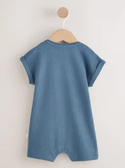 Rompertjes En Tuinbroeken*Next - Jersey babyrompertje Blue I Love My Mummy