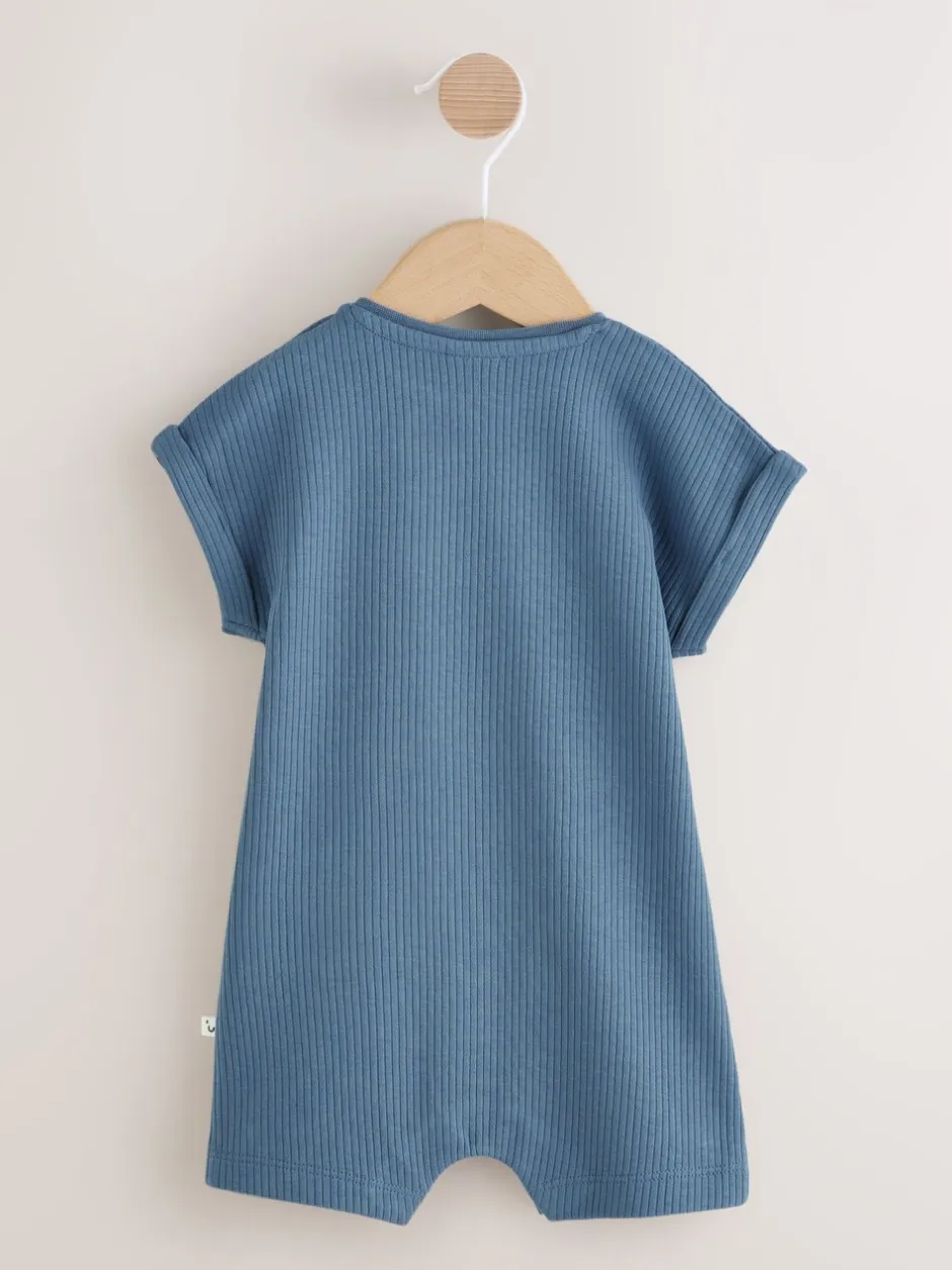 Rompertjes En Tuinbroeken*Next - Jersey babyrompertje Blue I Love My Mummy