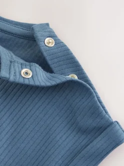 Rompertjes En Tuinbroeken*Next - Jersey babyrompertje Blue I Love My Mummy