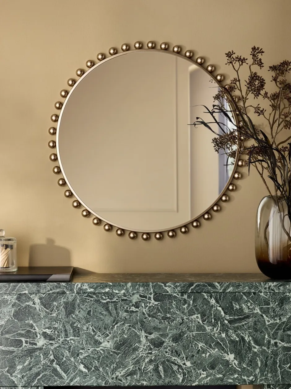 Spiegels|Next Bobbin Round Wall Mirror