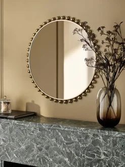 Spiegels|Next Bobbin Round Wall Mirror