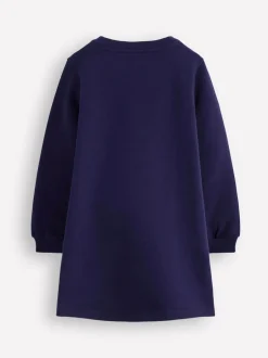 Gebreide Kleding|Boden Ida Sweatshirt Appliqué Dress