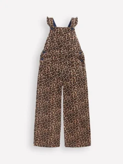 Tuinbroeken|Jumpsuits En Playsuits*Boden Leopard Frill Dungarees