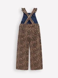 Tuinbroeken|Jumpsuits En Playsuits*Boden Leopard Frill Dungarees