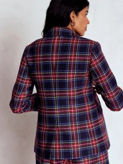 Kostuums En Werkkleding|Boden Stamford Wool-Blend Check Blazer