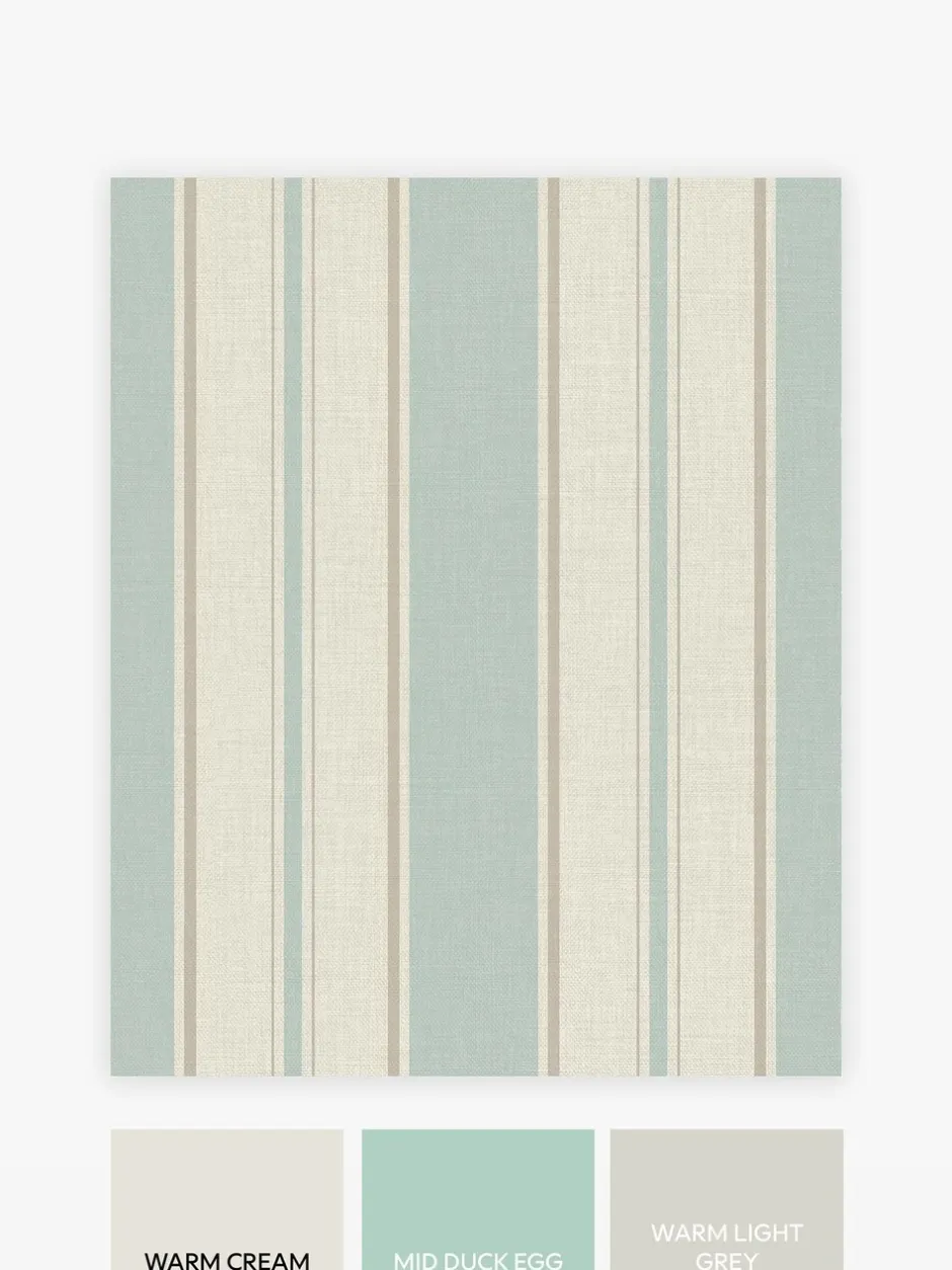 Behang*Next Bold Country Strepen 10M behang Blauw