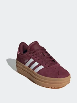 Sneakers|adidas Bordeauxrood - VL Court Bold Lace Junior Trainers