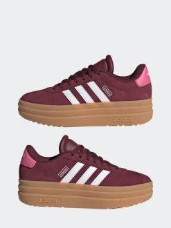 Sneakers|adidas Bordeauxrood - VL Court Bold Lace Junior Trainers