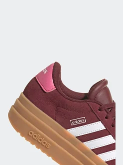 Sneakers|adidas Bordeauxrood - VL Court Bold Lace Junior Trainers