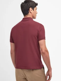 Poloshirts|Barbour Bordeauxrood - ® Classic poloshirt