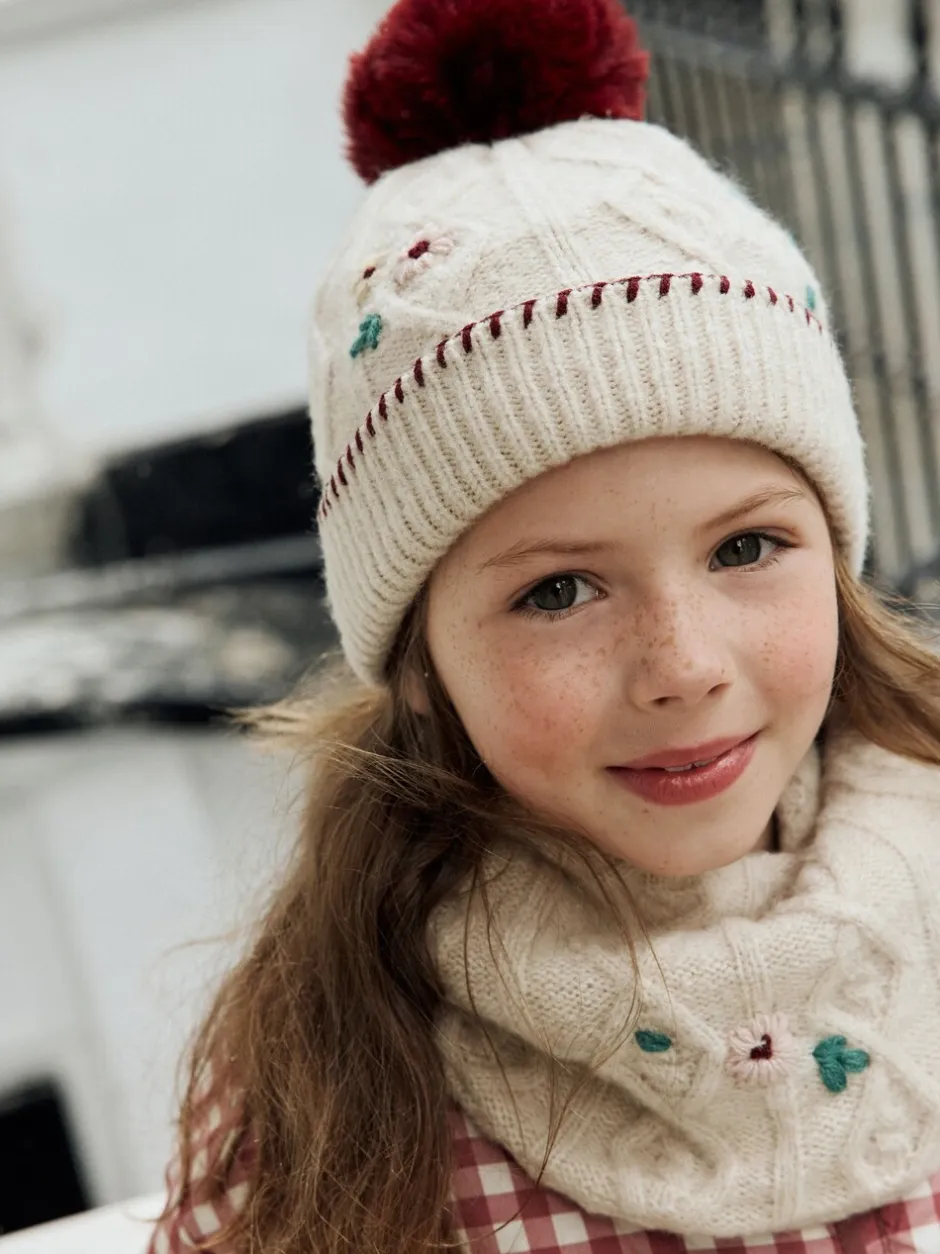 Mutsen, Handschoenen En Sjaals|Next - Beanie And Snoods Set (1-16yrs) (1-16yrs) Bordeauxrood