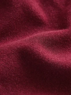Jassen En Jacks*Next - Brushed Collared Jacket Bordeauxrood