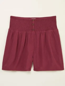 Shorts|Fat Face - FatFace Flippy Shorts Bordeauxrood