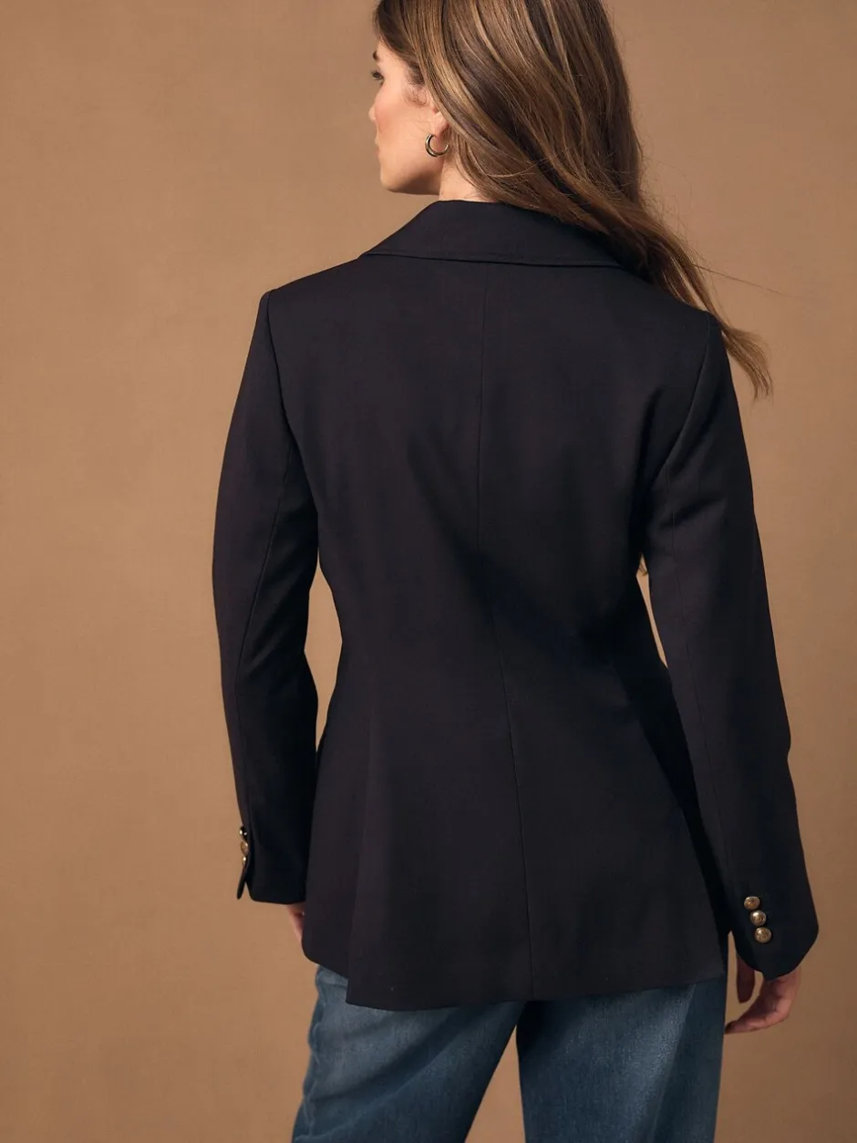 Kostuums En Werkkleding|Next Bordeauxrood - Fitted Single Breasted Blazer