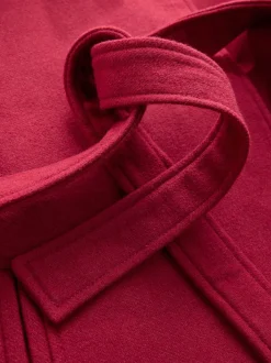 Jassen En Jacks*Next - Formele jas met colkraag Bordeauxrood