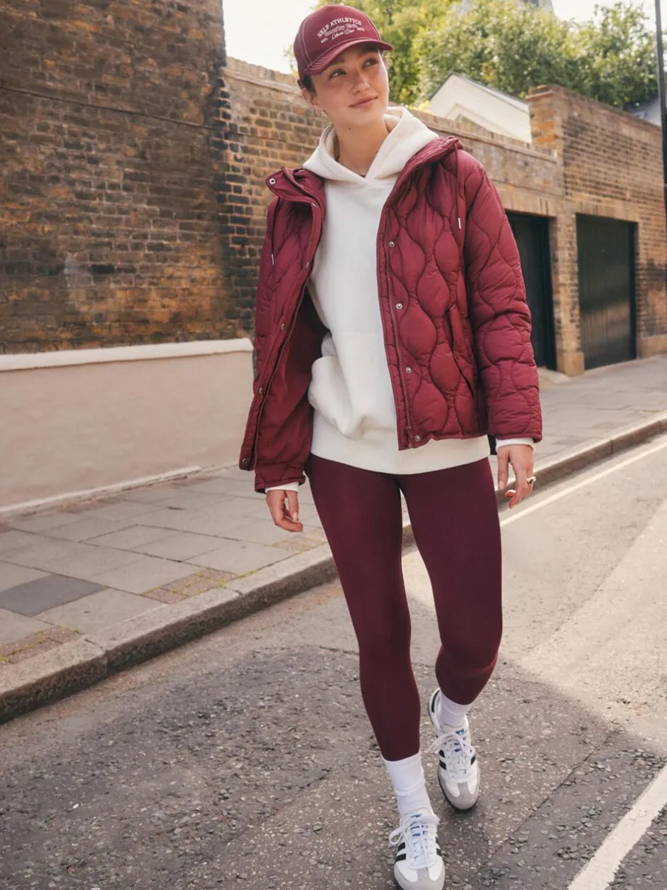 Leggings En Joggingbroeken*Next Bordeauxrood - Lange legging