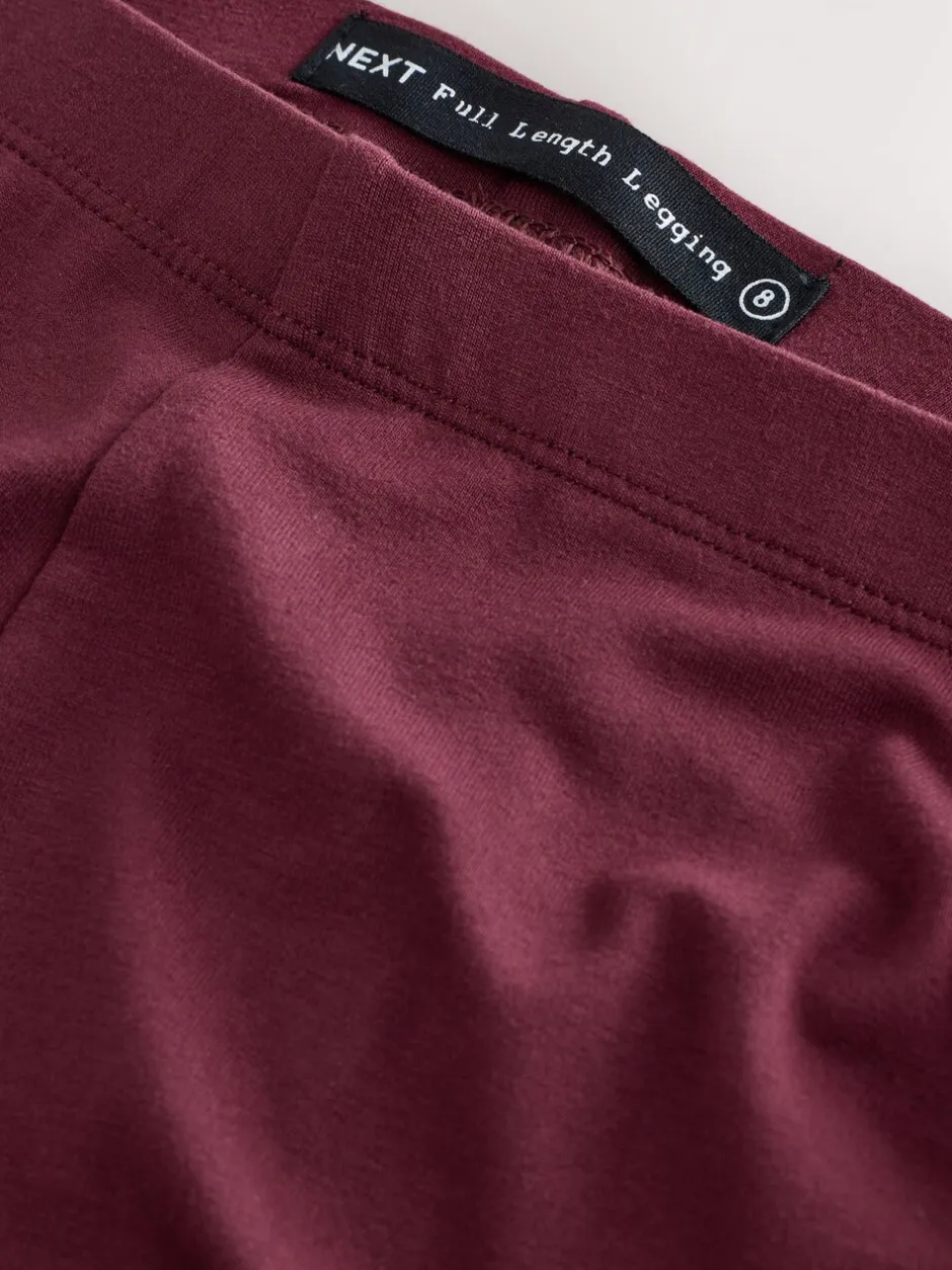 Leggings En Joggingbroeken*Next Bordeauxrood - Lange legging