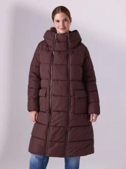 Jassen En Jacks|Moederschap|Next - Maternity Shower Resistant Coat Bordeauxrood