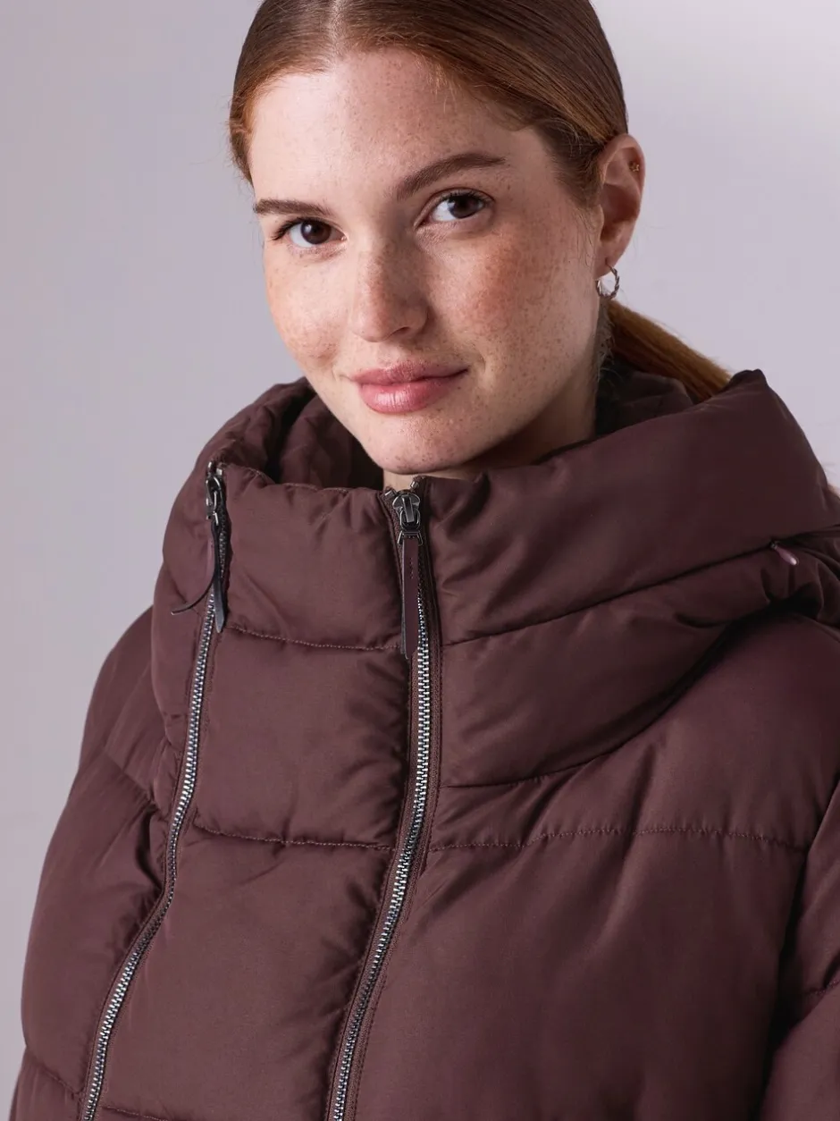 Jassen En Jacks|Moederschap|Next - Maternity Shower Resistant Coat Bordeauxrood