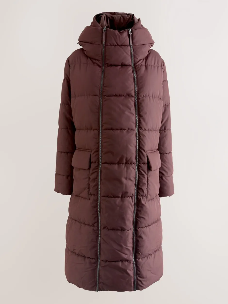 Jassen En Jacks|Moederschap|Next - Maternity Shower Resistant Coat Bordeauxrood