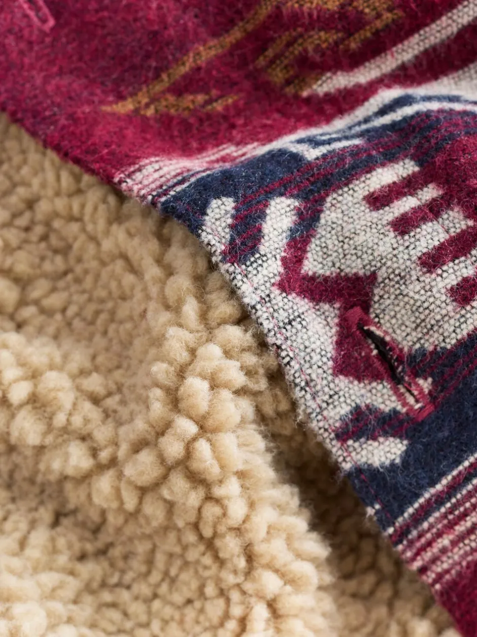 Blazers En Business-Jasjes|Next Bordeauxrood - Navajo Style Shacket