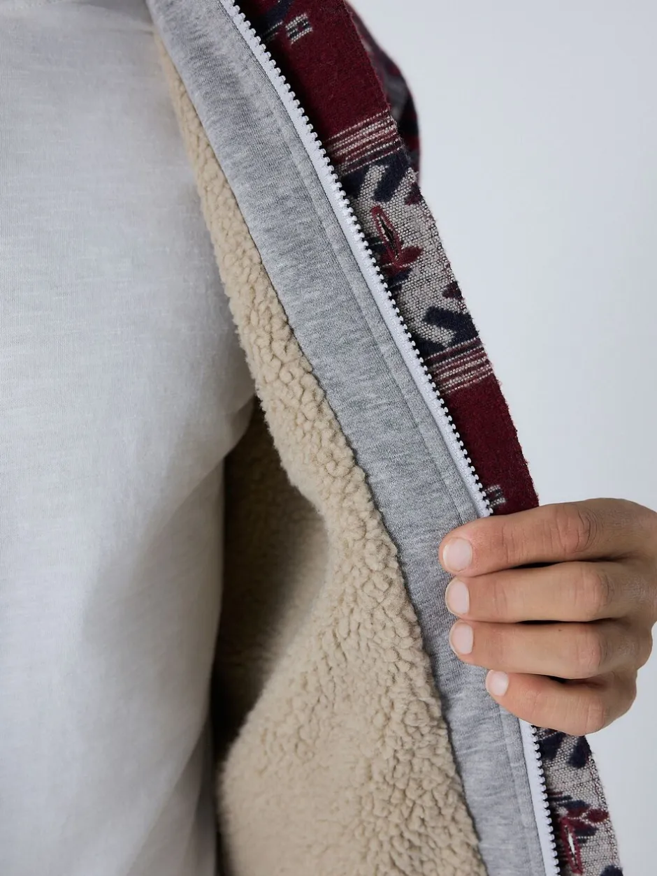 Blazers En Business-Jasjes|Next Bordeauxrood - Navajo Style Shacket