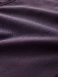 Shirts*Next Bordeauxrood - Normale Pasvorm - Gemakkelijk te strijken Oxford overhemd met doorlopende knopen