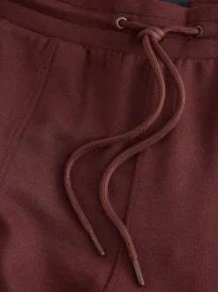 Loungewear|Leggings En Joggingbroeken*Next - Premium jersey joggingbroek met wijde pijpen Bordeauxrood