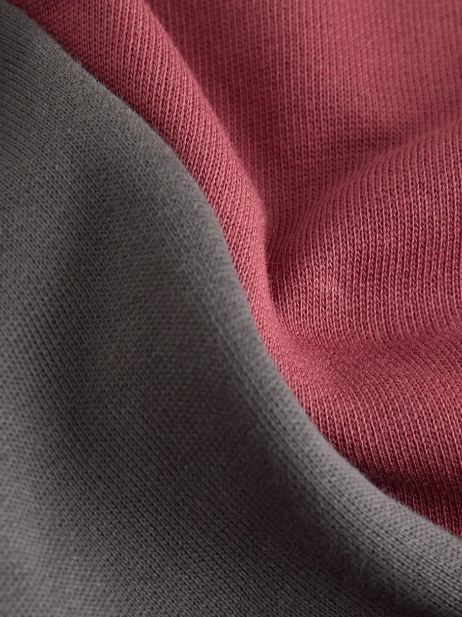 Joggingbroeken|Sweaters En Hoody´S|Next - Set met sweatshirt en utility-joggingbroek (3mnd -7jr) Bordeauxrood