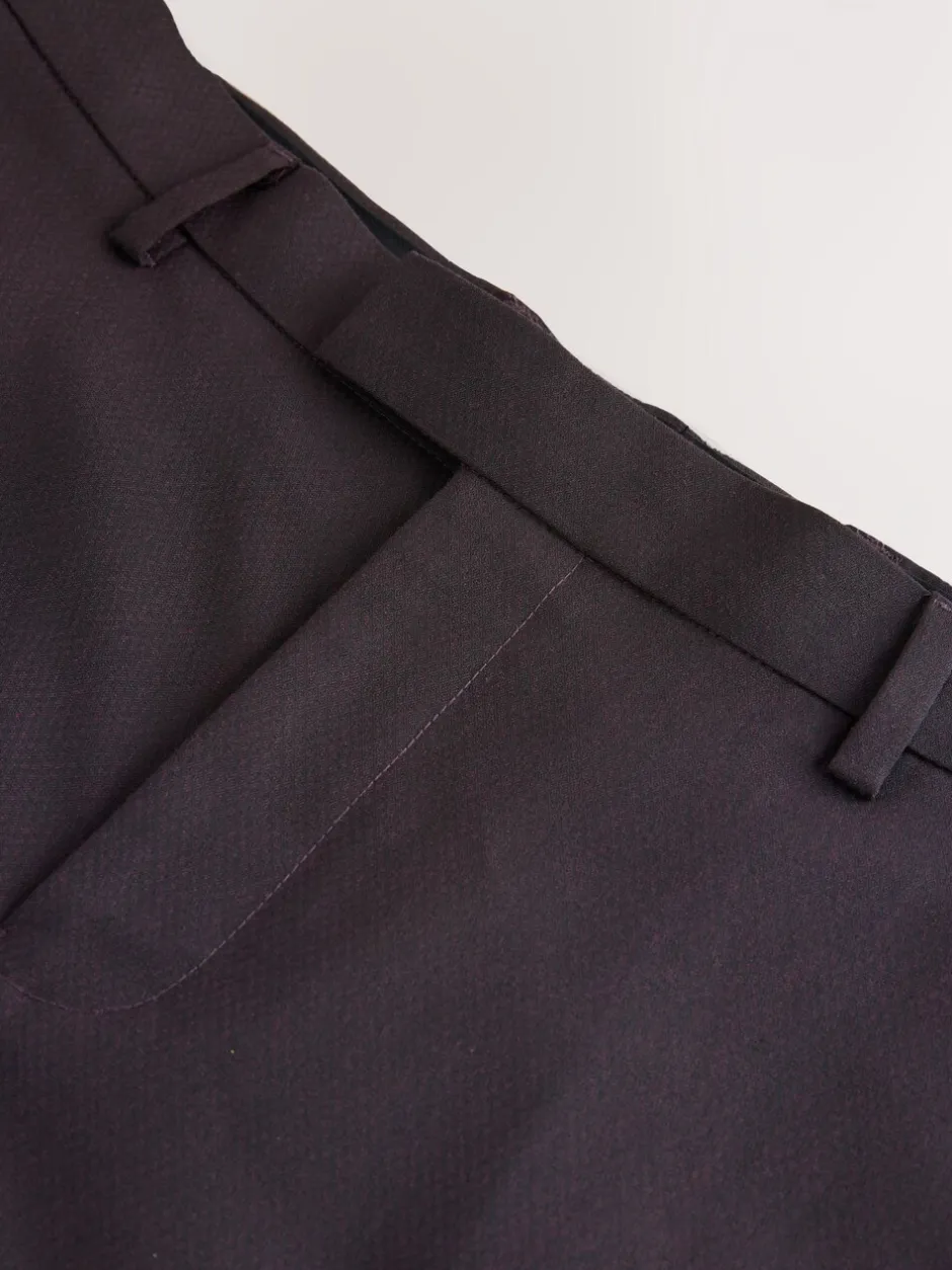 Smokings En Feestkleding*Next Bordeauxrood - Tailored fit - Pantalon in smokingstijl