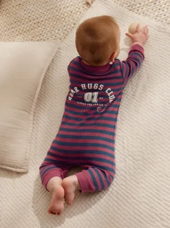 Babypakjes En Babypyjama's*Next Bordeauxrood - Verpakking van 3 babypyjama's (0 mnd-3 jr)
