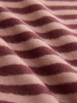 Pyjama's|Loungewear*Next - Behaaglijke pyjama met lange mouwen Bordeauxrood gestreept