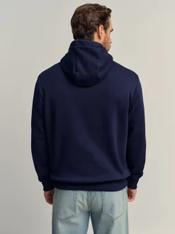 Sweaters En Hoody´S|Sweaters En Hoody´S|Next - Pullover-hoody - Sweatshirt met colourblocking Bordeauxrood/Marineblauw/Ecru Wit