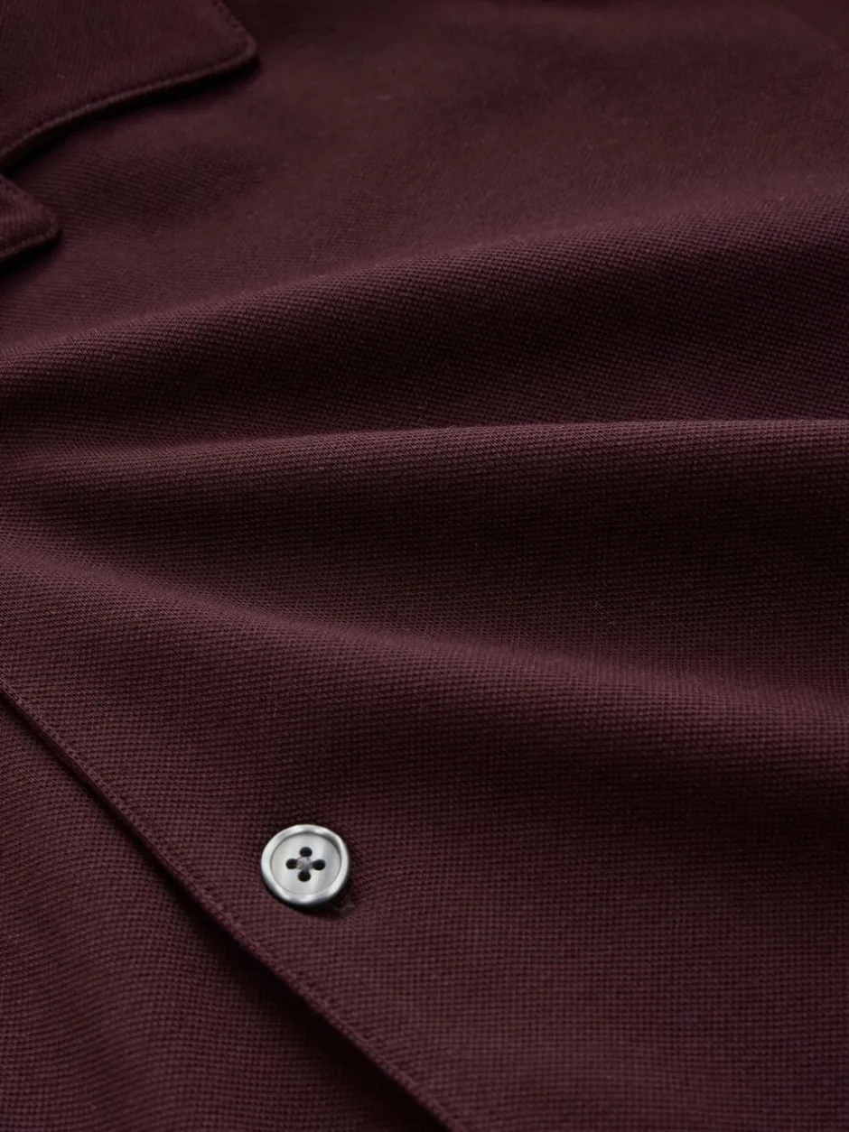 Shirts*Next - Piqué shirts met korte mouwen verpakking van 3 Bordeauxrood/Marineblauw/Olijfgroen